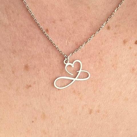 Infinity Heart Necklace