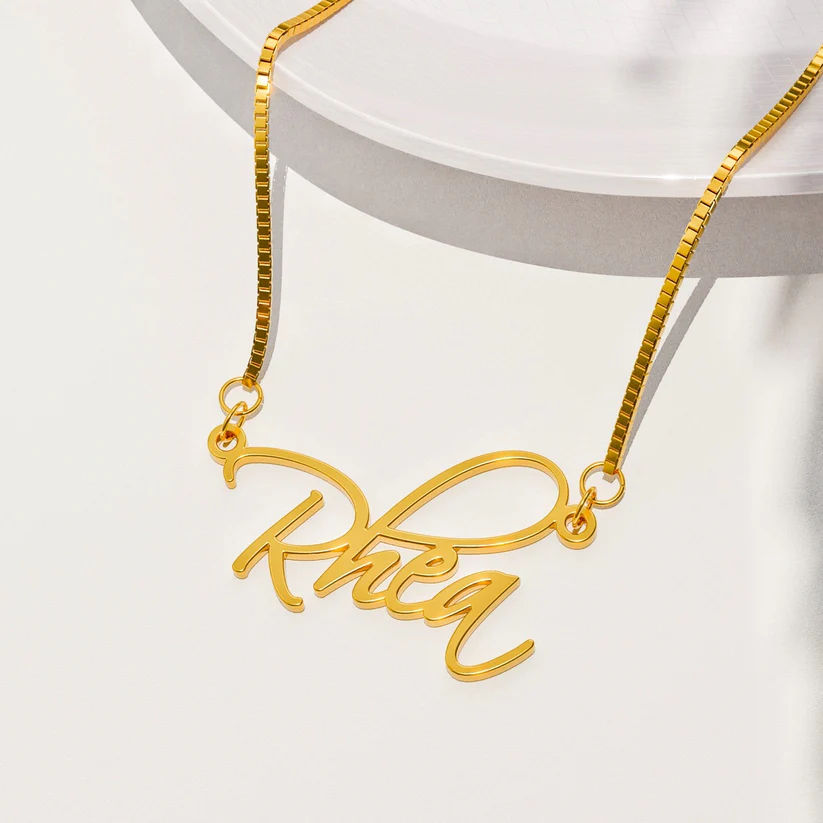 Signature Script Name Necklace - 2