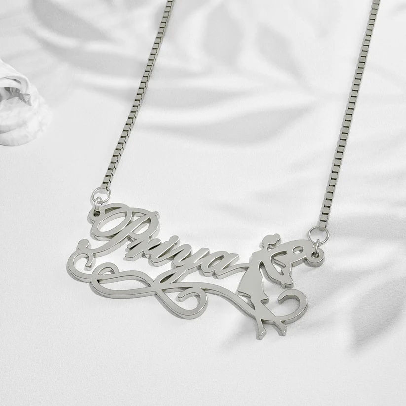 Dancing Diva Name Necklace thumbnail 2