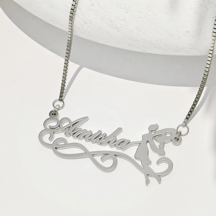 Dancing Diva Name Necklace