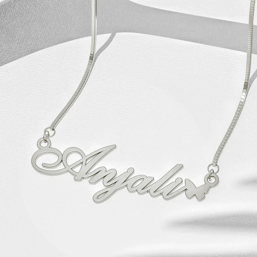 Butterfly Dream Name Necklace thumbnail 2