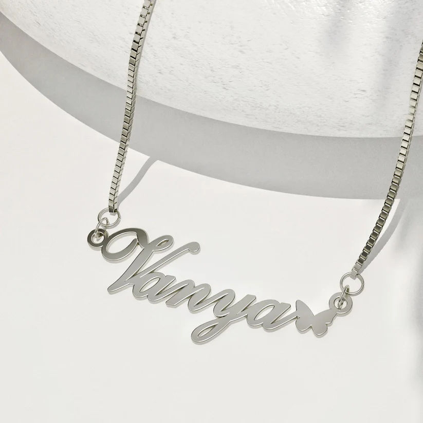 Butterfly Dream Name Necklace