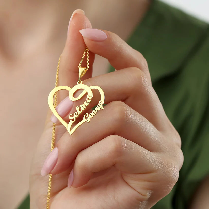 The Infinite Love Dual Name Necklace thumbnail 2