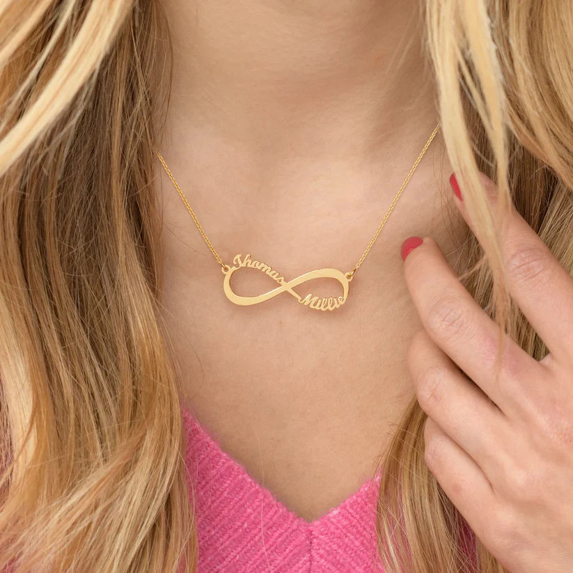 Infinity Bond Personalized Name Necklace - 4