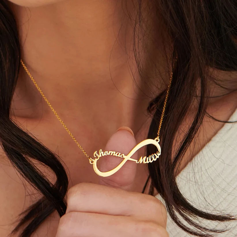 Infinity Bond Personalized Name Necklace - 3