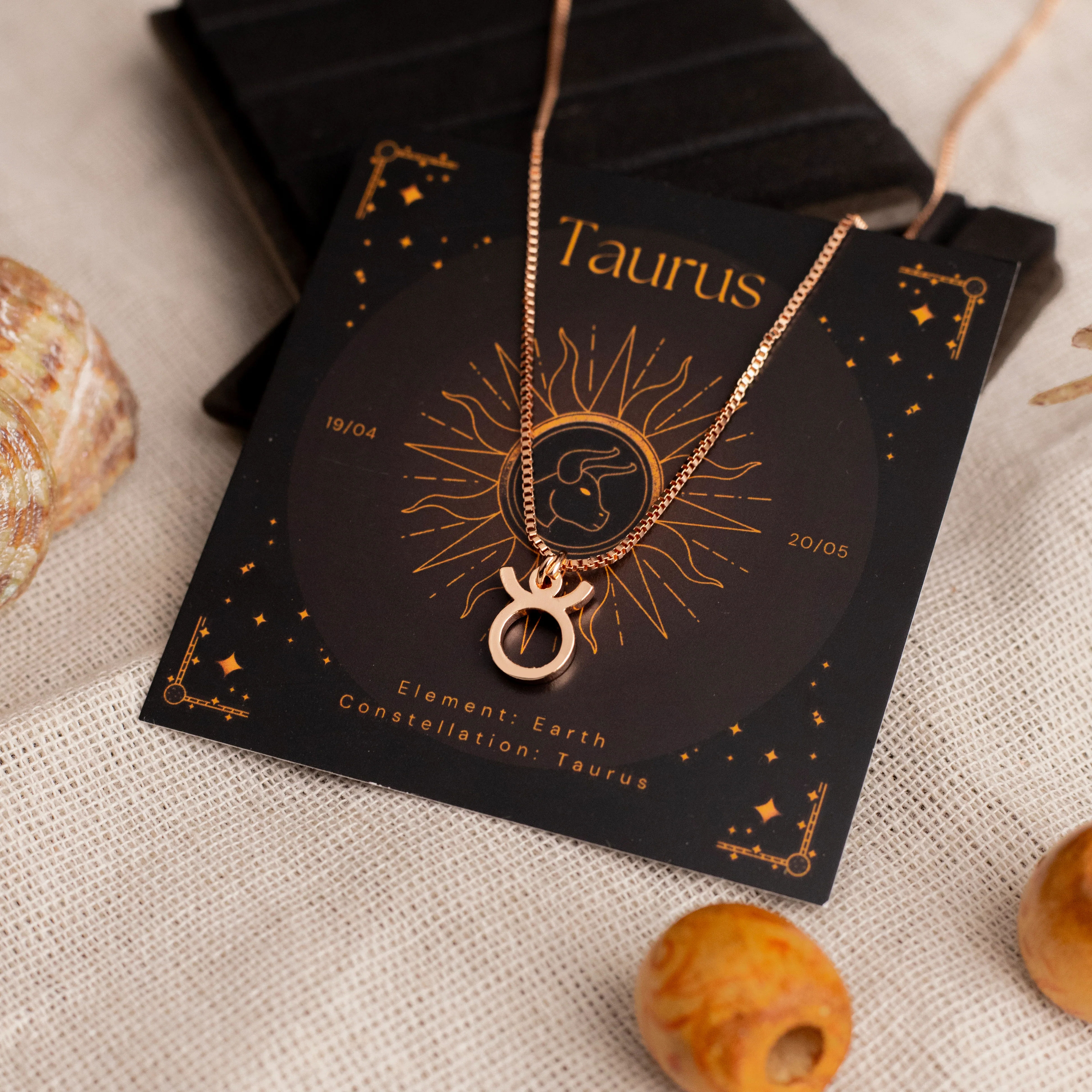 Zodiac Sign Necklace (Taurus) thumbnail 2