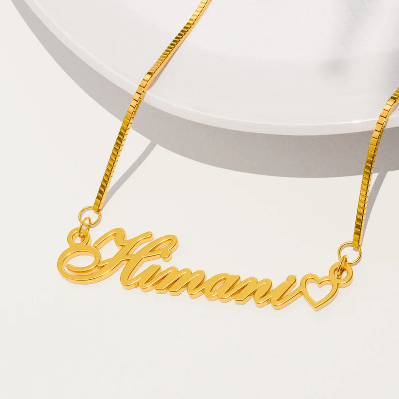 The Heartfelt Name Necklace thumbnail 2