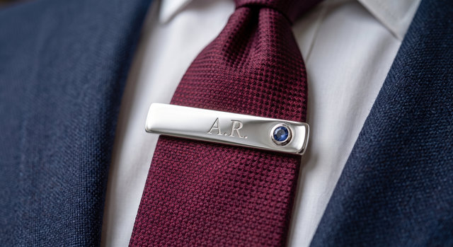 Custom tie pin for men