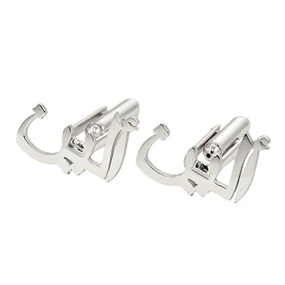 Customised Arabic Calligraphy Name Cufflinks, Premium Luxury Gift for Men - 6