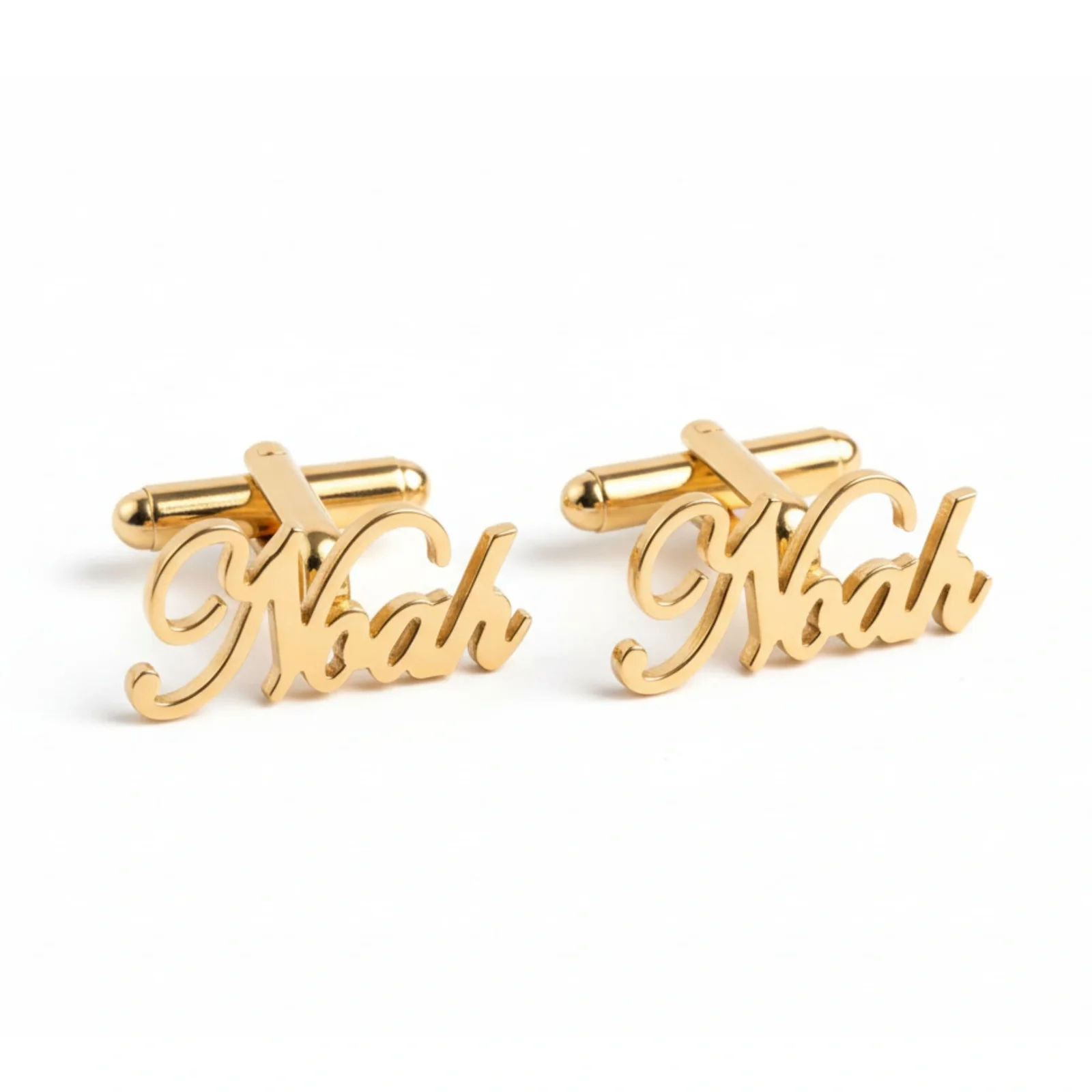 Custom Signature Name Cufflinks