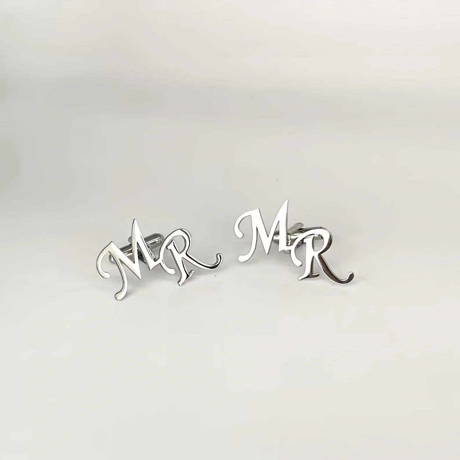 Customised Royal Initials Cufflinks, Luxury Gift Wedding Accessories for Groom - 7