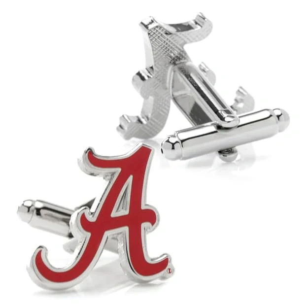 Customised Single Enamel Initial Cufflink for Men for Formal & Wedding Wear - 6