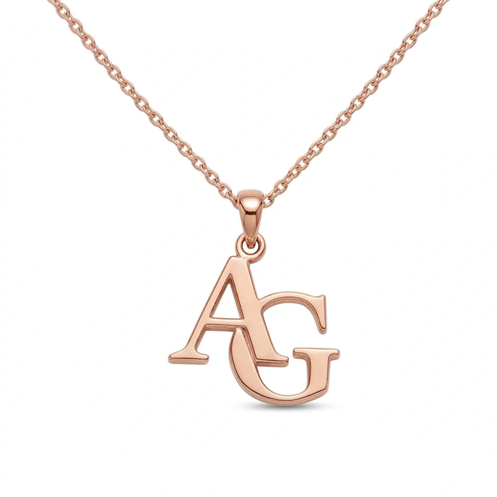 The Signature Duo Interlocking Monogram Necklace - 3