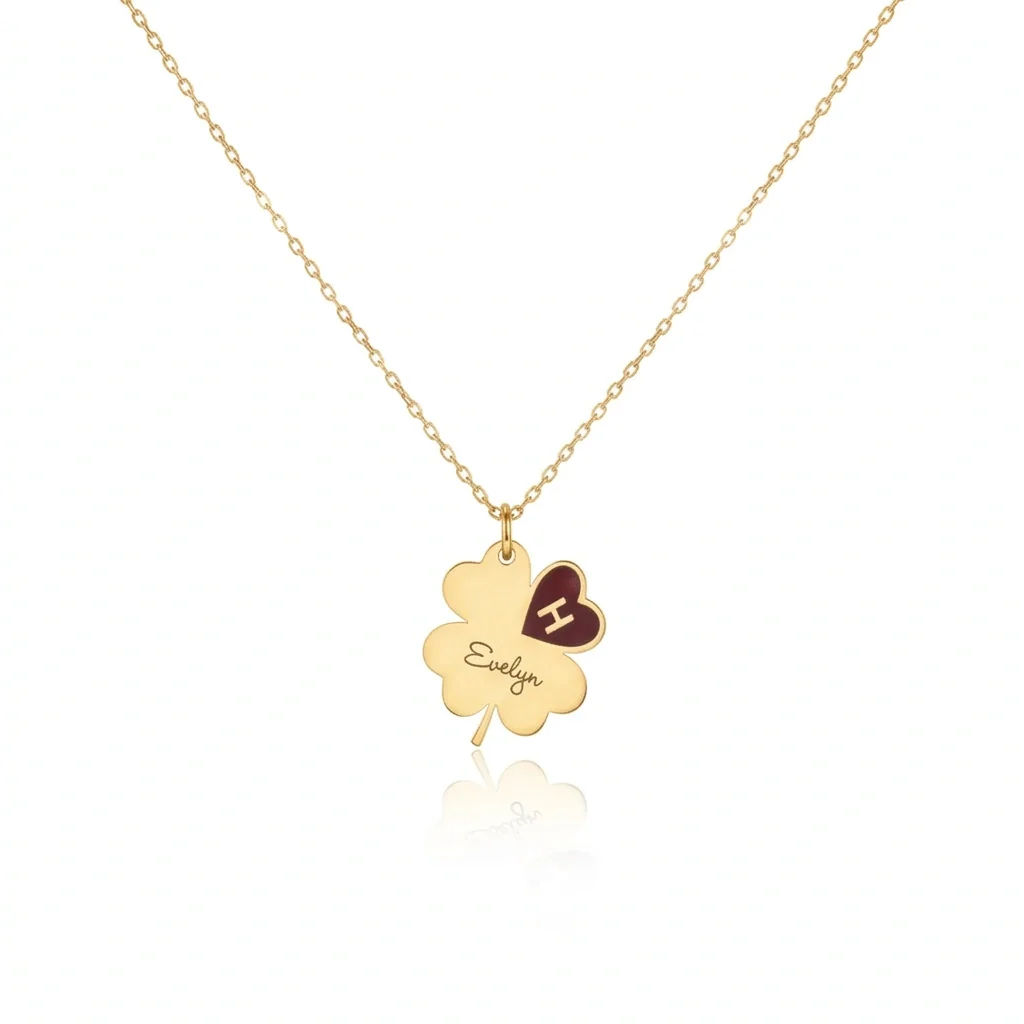 Custom Clover Leaf Necklace
