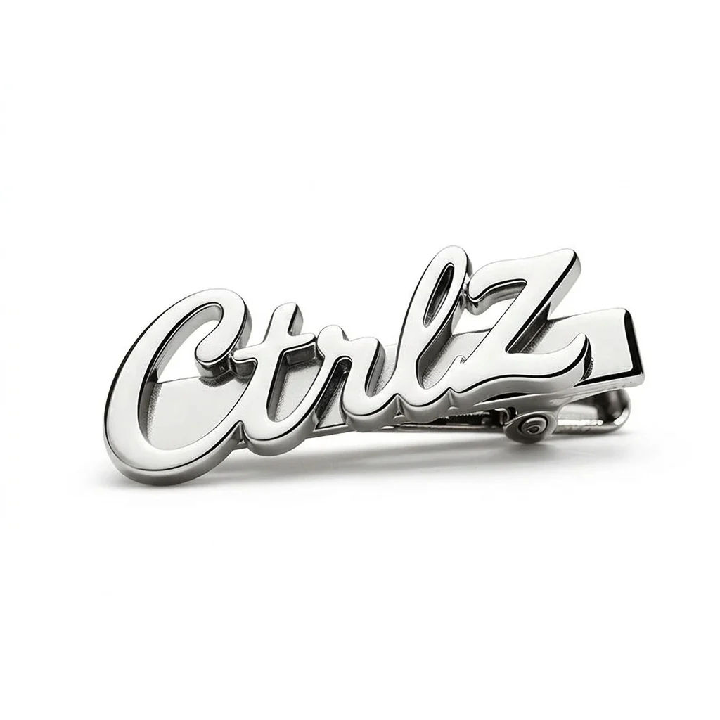 Stylish Bespoke Ctrl Z Name Tie Pin for Tech Lovers Gifting - 2