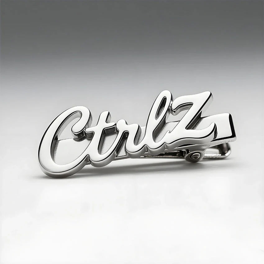 Stylish Bespoke Ctrl Z Name Tie Pin for Tech Lovers Gifting - 5