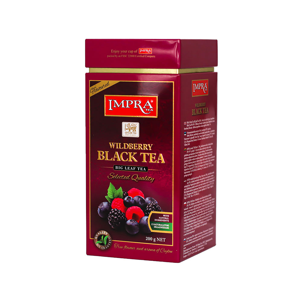 Impra Tea Wildberry Black Tea OP Big Leaf - 200g | Buy Online on Flipteria