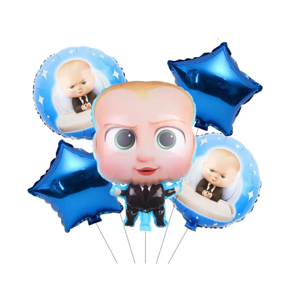 Boss Baby Themed Foil Balloon Set - 5 Pieces | Buy Online on Flipteria
