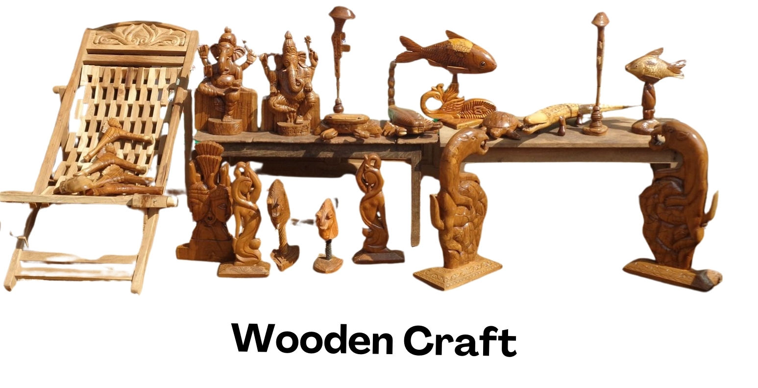 Wooden Craft Statue