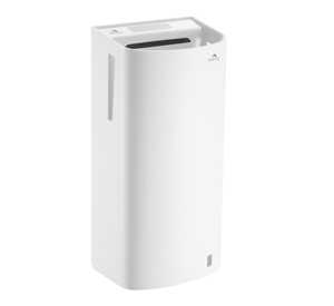 White jet hand dryer with brushless motor 