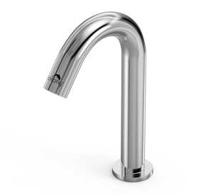 Silver touchless sensor tap with Silent Consumption