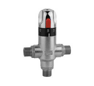 Chrome-Plated Thermostatic Mixing Valve 