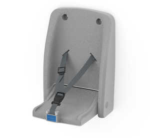 Gray baby safety seat 20kg capacity