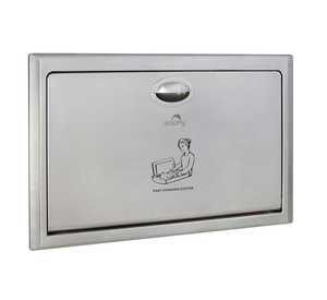 Stainless Steel Recessed Mounted Matt Finish Baby Changing Station
