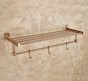 LAVAZZA ROSE GOLD TOWEL RACK 24”