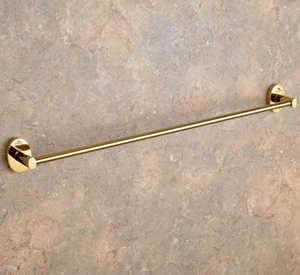 SPANISH PVD GOLD TOWEL ROD 24”