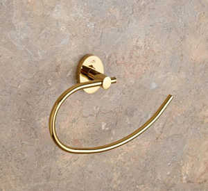 SPANISH PVD GOLD NAPKIN RING