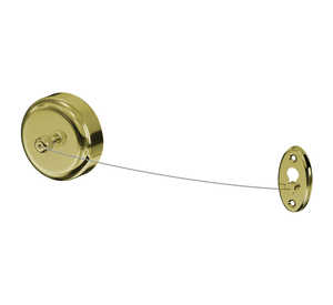 Gold Round Stainless Steel  Cloths Liner 8ft

