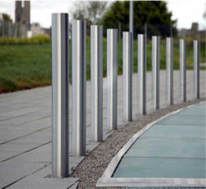 Fixed Bollard Surface Stainless Steel In Ground
