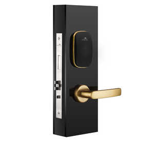 Black RFID Door Lock Extruded Aluminum