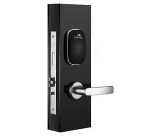 Black RFID door lock with Extruded Aluminum
