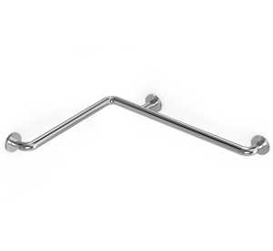 Silver Handicap Grab Bar Stainless Steel