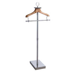 Silver Stainless Steel Coat Hanger