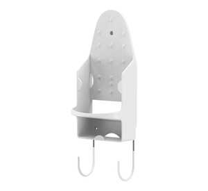 White wall mounted iron board holder hanger stand 