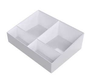 White Melamine Sugar Sachet Tray