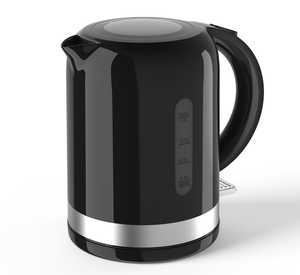 1ltr Black Electric Kettle High Grade Abs Material

