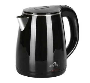 1.2L Black 1800W Electric Kettle For Hot Water
