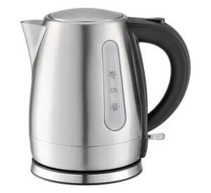 Silver 1L electric kettle boiler 
