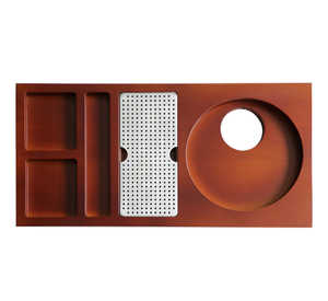  dolphy Wooden tray for kettle in hotel