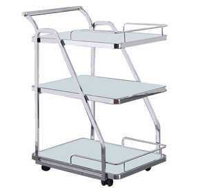 3 Tier Food And Beverage Serving Trolley
