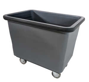 Gray Polypropylene Linen Trolley