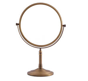 Round Magnifying Mirror With Table mount
