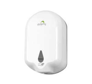 White automatic hand sanitizer dispenser spray 