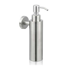 STAINLESS STEEL WALL MOUNTED SOAP DISPENSER