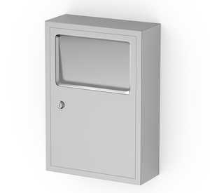 Silver sanitary napkin disposal Waste Receptacle 