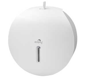 White Toilet Paper Dispenser With Manual